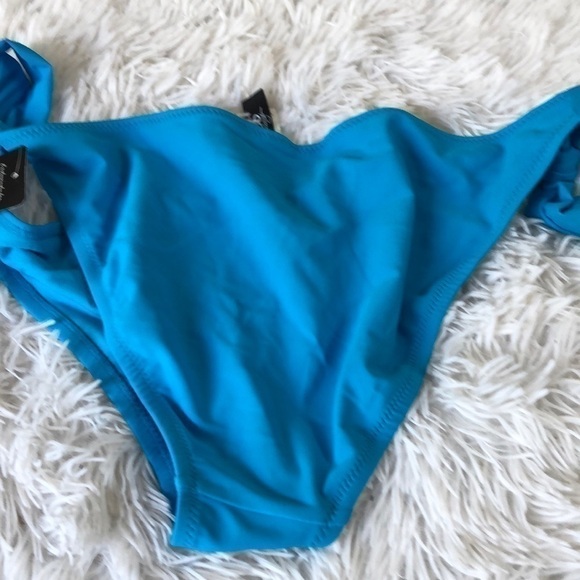 Nwt 2/$22 tie side bright blue bikini bottom 12 - Picture 6 of 6
